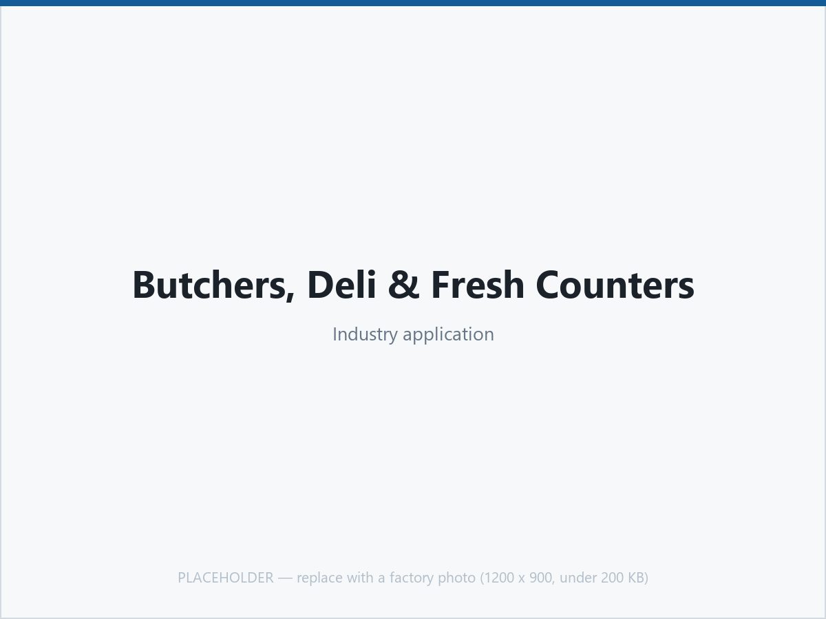 Butchers, Deli and Fresh Counters